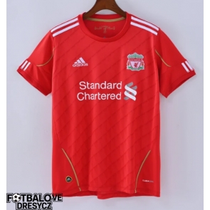 Liverpool 2010-2011 Retro Domácí Dres Krátký Rukáv